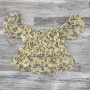 ASTR The Label Crop Top Size Large